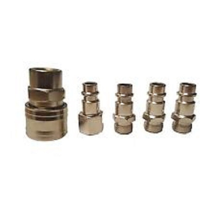 SP230240 Chrome Air Connector 5 pcs Set