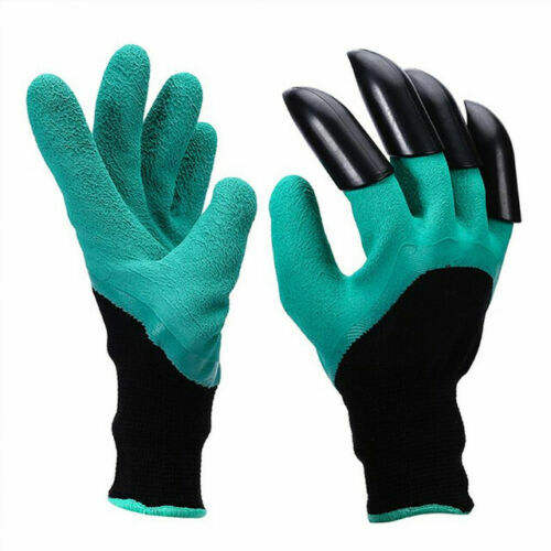 Garden Gloves Plastic Fingers Right Side only