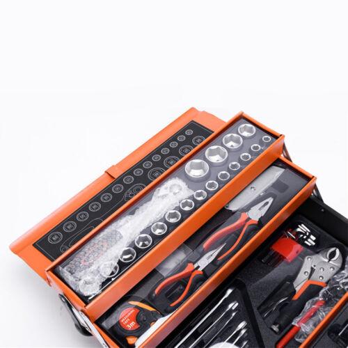 Socket Set 85PCS with Pliers & Spanners in Steel Case