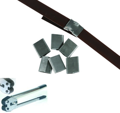 832652 Strapping belt sealing buckle steel 12mm 1kg